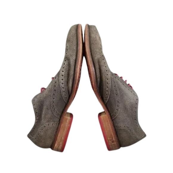 Cole Haan Shoes Mens 9 Oxford Wingtip Professional Formal Leather Classic Gray main image 6